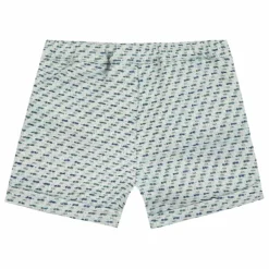 Short Revers Tweed | Vert d'eau