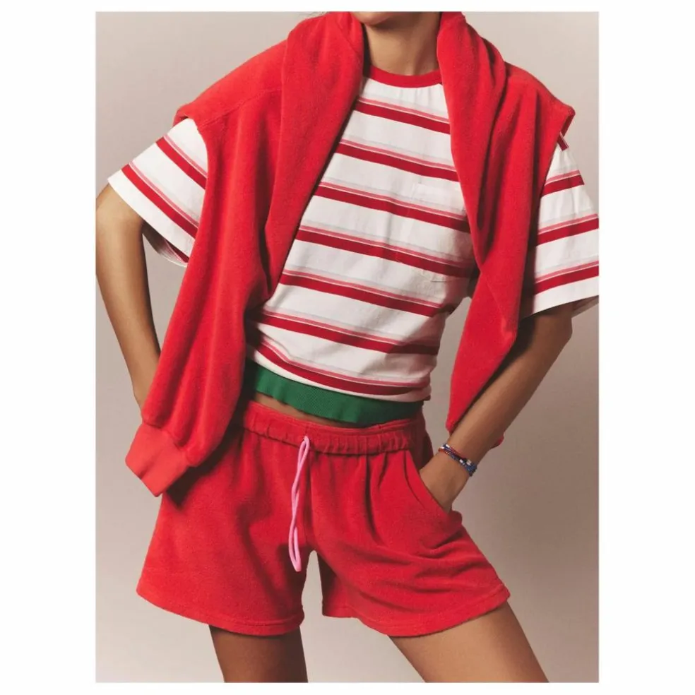 Short Shayden Eponge | Rouge