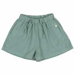 Short Soft Velours Côtelé Coton Bio | Vert Cèdre