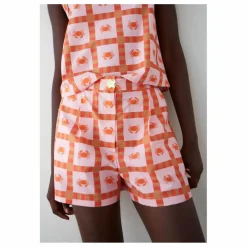 Short Star Crabe Coton Bio | Rose