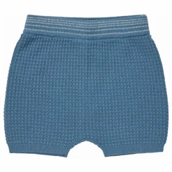 Short Structure Maille Fine Coton Bio | Bleu