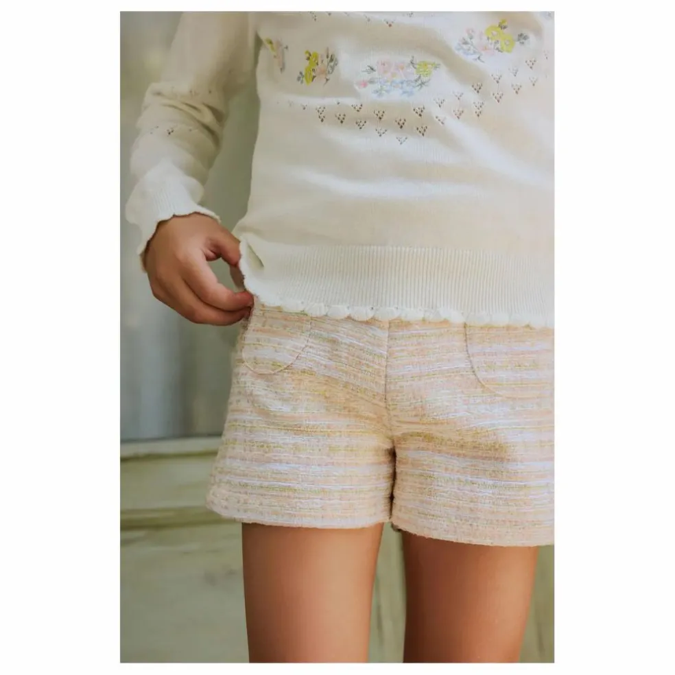 Short Tweed | Ecru