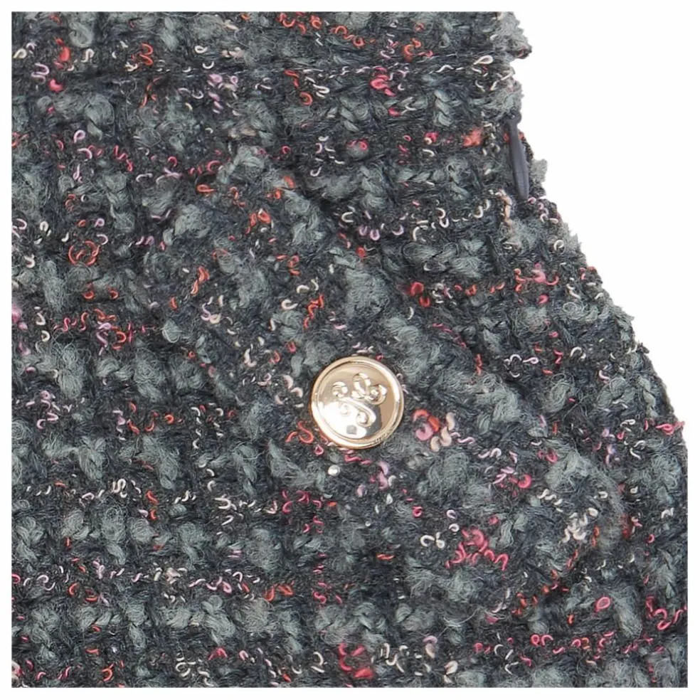 Short Tweed | Gris foncé
