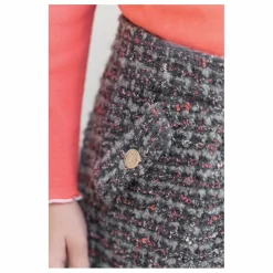 Short Tweed | Gris foncé
