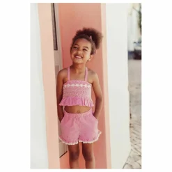Short Vallaloid Coton Bio | Rose bonbon