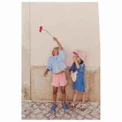 Short Vallaloid Coton Bio | Rose bonbon