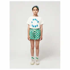 Short Volants Coton Bio Tomates | Vert