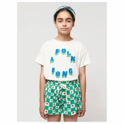 Short Volants Coton Bio Tomates | Vert
