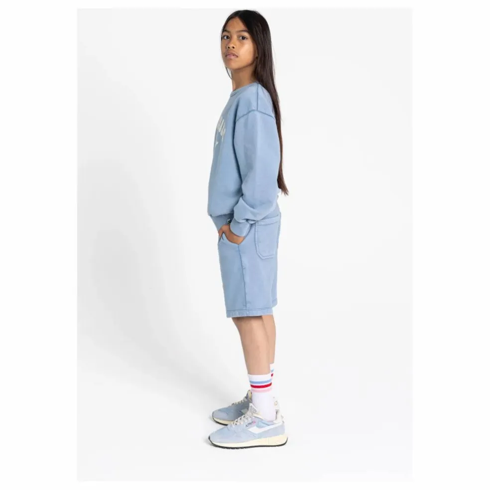 Short York Coton Bio | Bleu gris