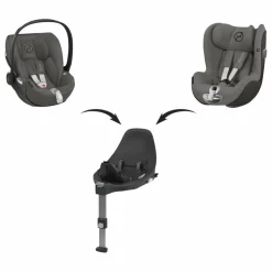 Siège auto Cloud Z i-Size | Gris