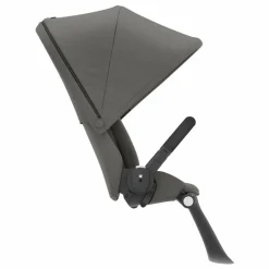 Siège supplémentaire pour poussette Gazelle S châssis noir | Gris clair