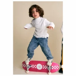 Skateboard Sunny Damier | Rose