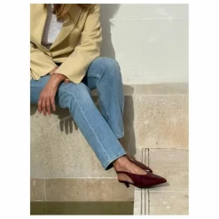 Slingback à Talons | Bordeaux