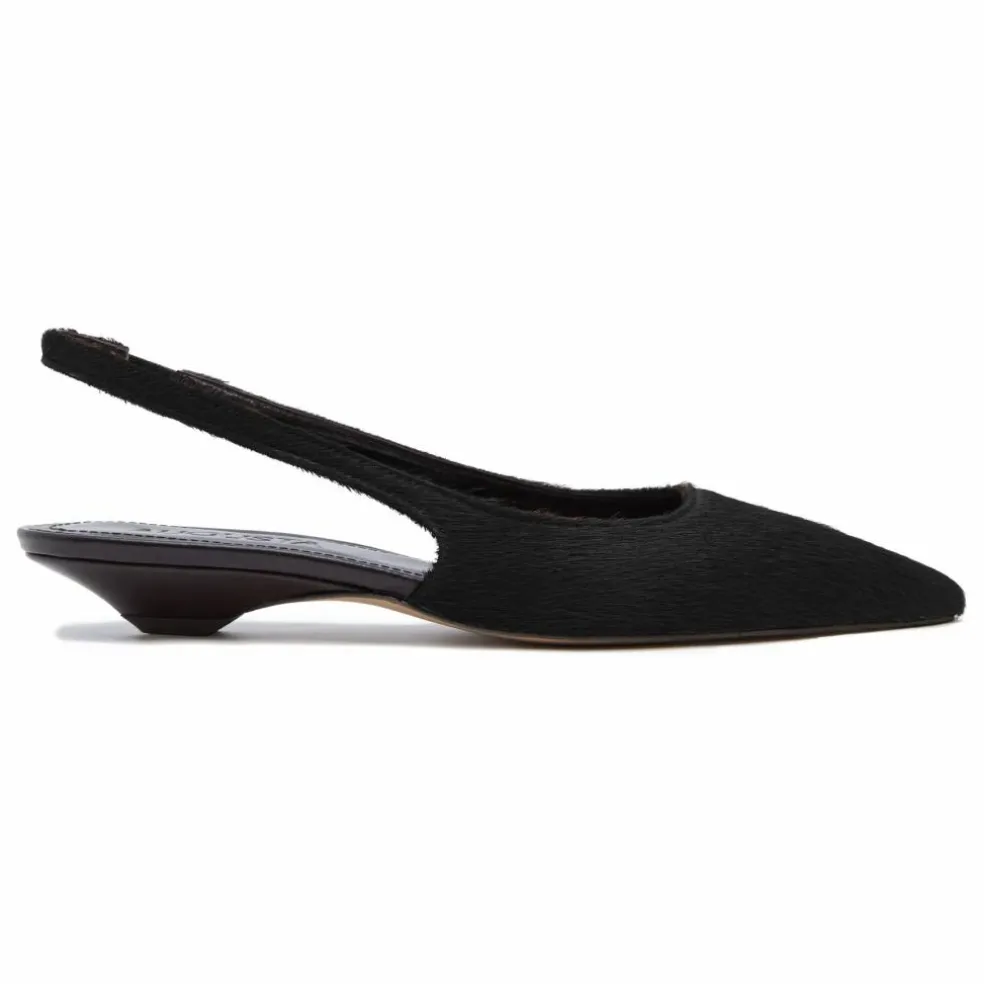 Slingback Harper Poils de Veau | Noir