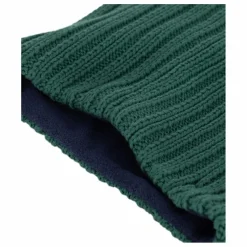Snood Maille Côtelée Polaire | Vert sapin