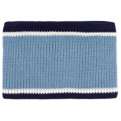 Snood Maille Rayé | Bleu