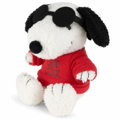 SNOOPY - Peluche Snoopy avec son sweat et ses lunettes