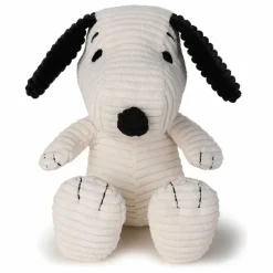 SNOOPY - Peluche Snoopy en velours côtelé