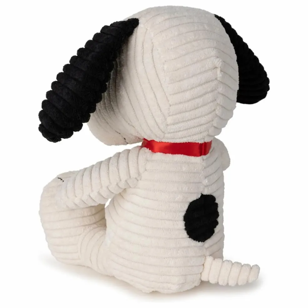 SNOOPY - Peluche Snoopy en velours côtelé