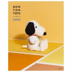 SNOOPY - Peluche Snoopy en velours côtelé