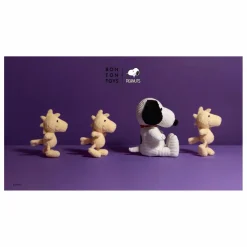 SNOOPY - Peluche Snoopy en velours côtelé