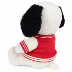 SNOOPY - Peluche Snoopy en bomber universitaire