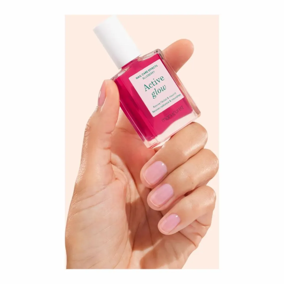 Soin ongles Active Glow Blueberry - 15 ml | Rose
