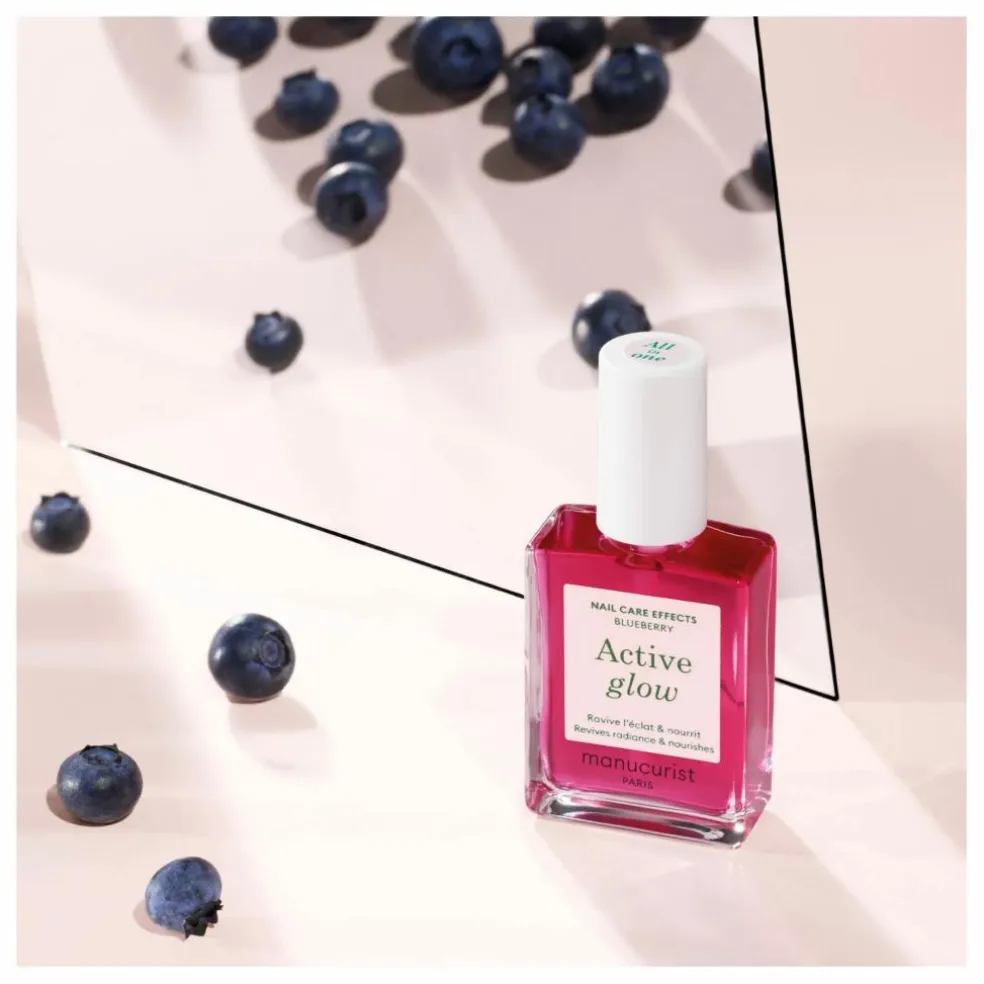 Soin ongles Active Glow Blueberry - 15 ml | Rose