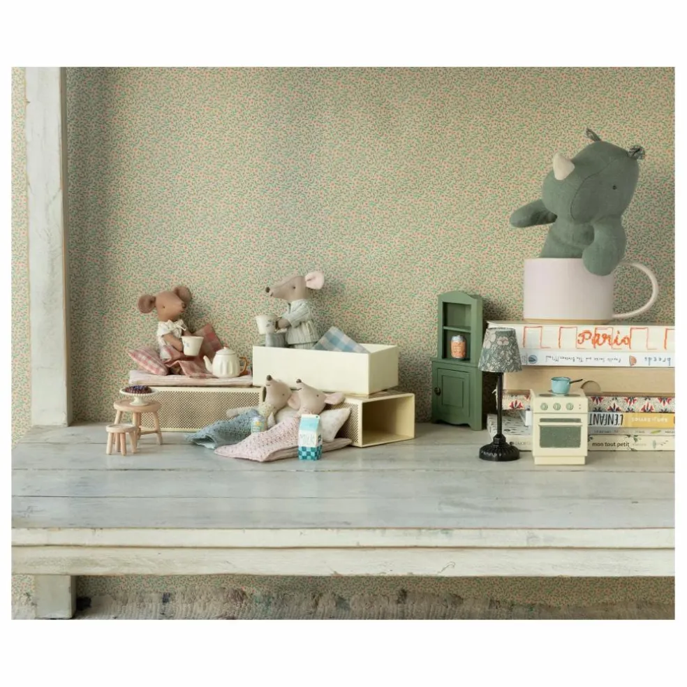 Souris Petit Frère dans sa boîte assortie