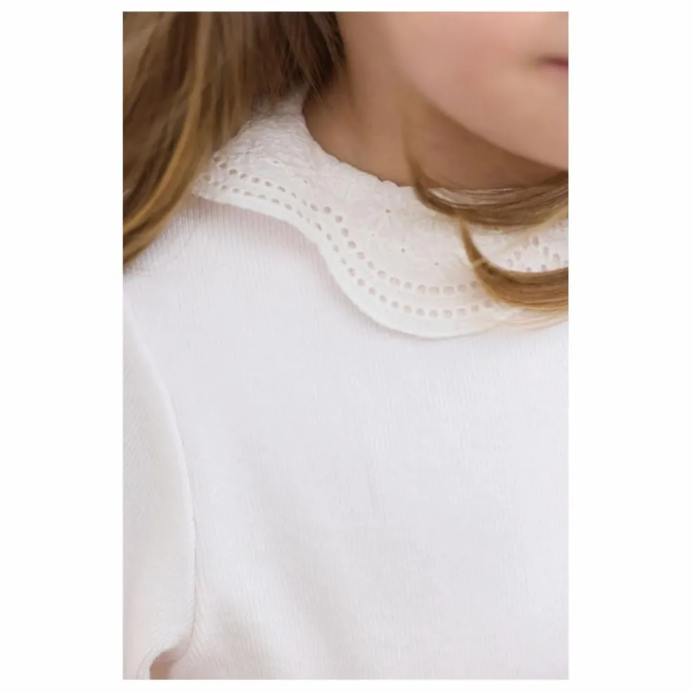 Sous Pull Col Ajouré | Nacre