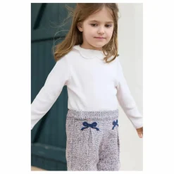 Sous Pull Col Ajouré | Rose pâle