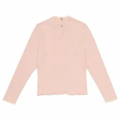 Sous-Pull Betsy Lace Coton Responsable | Rose pâle