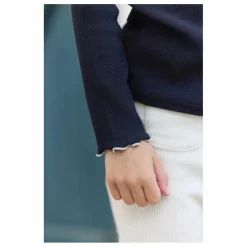 Sous-Pull Côtelé | Bleu marine