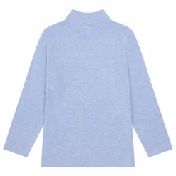 Sous-Pull Fille Manches Longues jersey laine | Bleu ciel