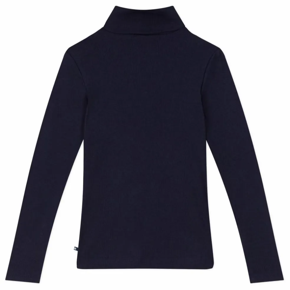 Sous-Pull Uni Laine | Bleu marine