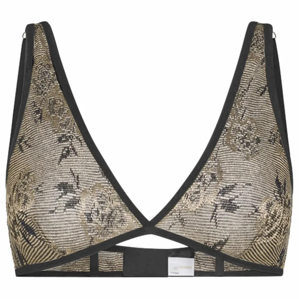 Soutien-gorge Lady Imprimé Métallisé | Vert kaki