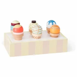 Stand de glaces en bois