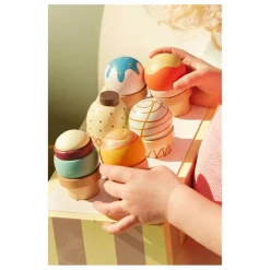 Stand de glaces en bois
