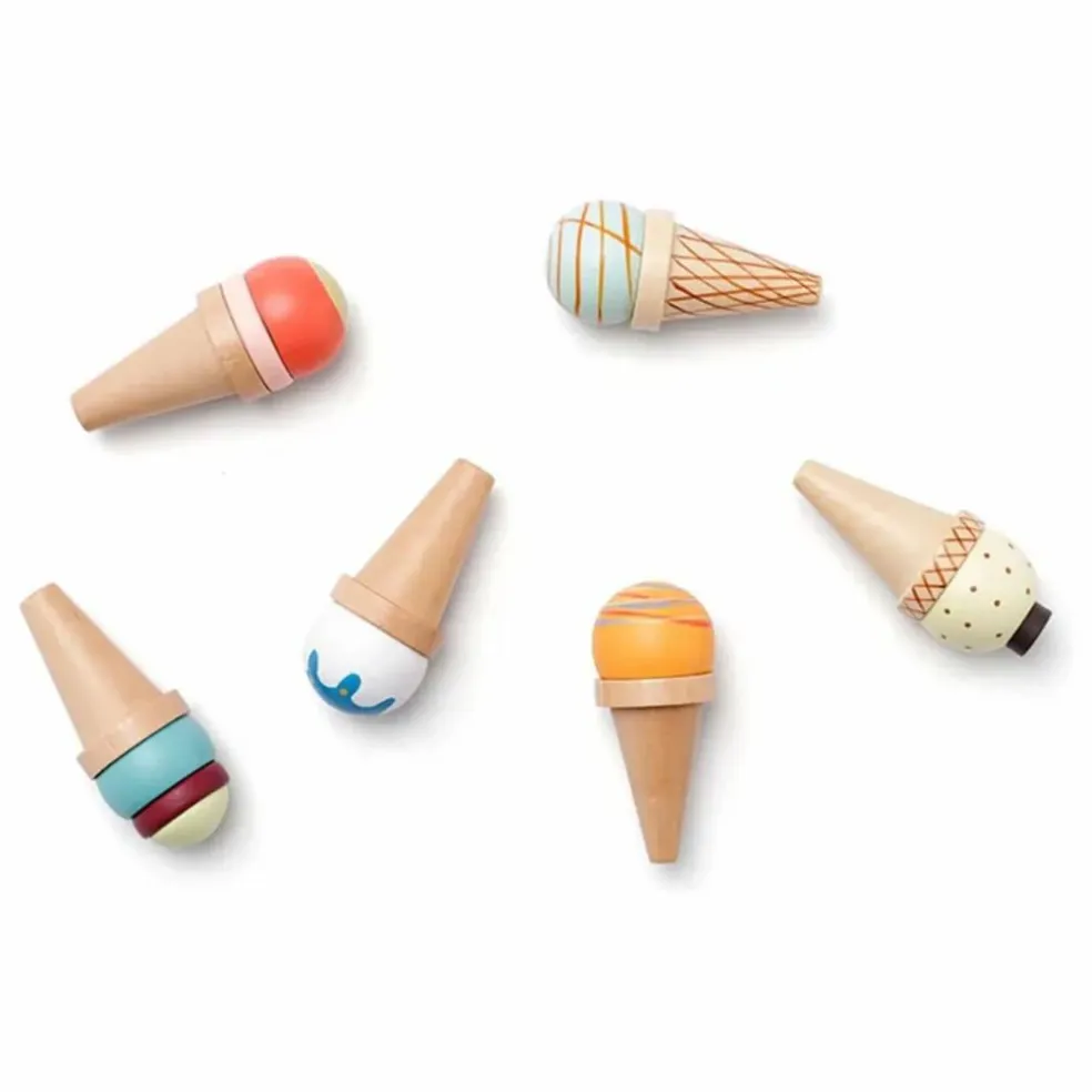 Stand de glaces en bois