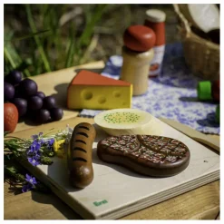 Steak en bois