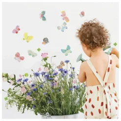Stickers just a touch Papillons de printemps