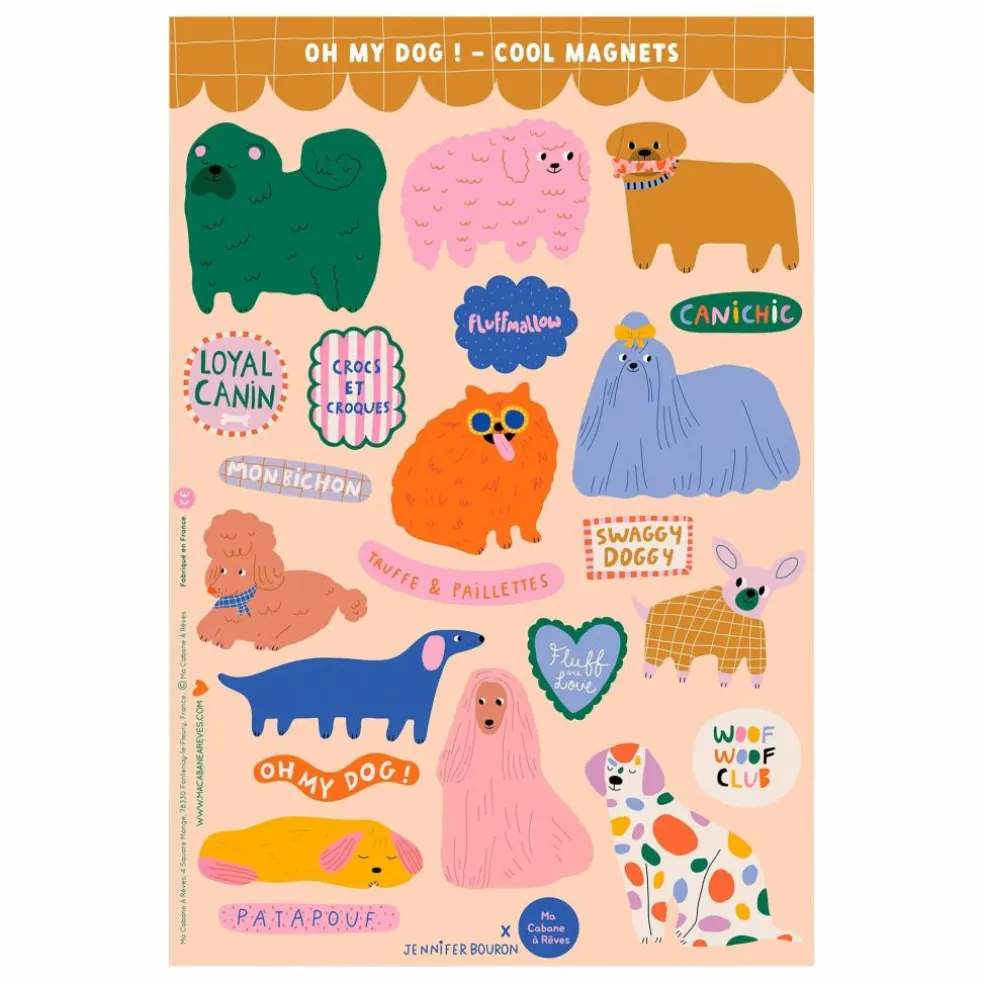 Stickers magnétiques Oh My Dog