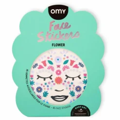 Stickers pour visage Flower