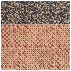 Superfrise Blossom Tokyo - Set de 9 feuilles | Bleu indigo