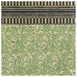 Superfrise Line Balmoral - Set de 9 feuilles | Vert