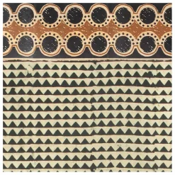 Superfrise Spotty Madagascar - Set de 9 feuilles | Noir