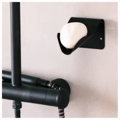 Support Savon solide en inox | Noir