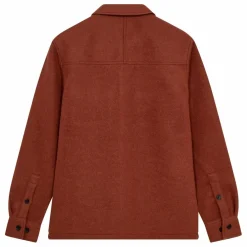 Sur-Chemise Akoscar Laine | Terracotta