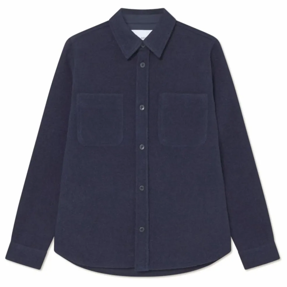 Surchemise Bouclée Lennon | Bleu foncé
