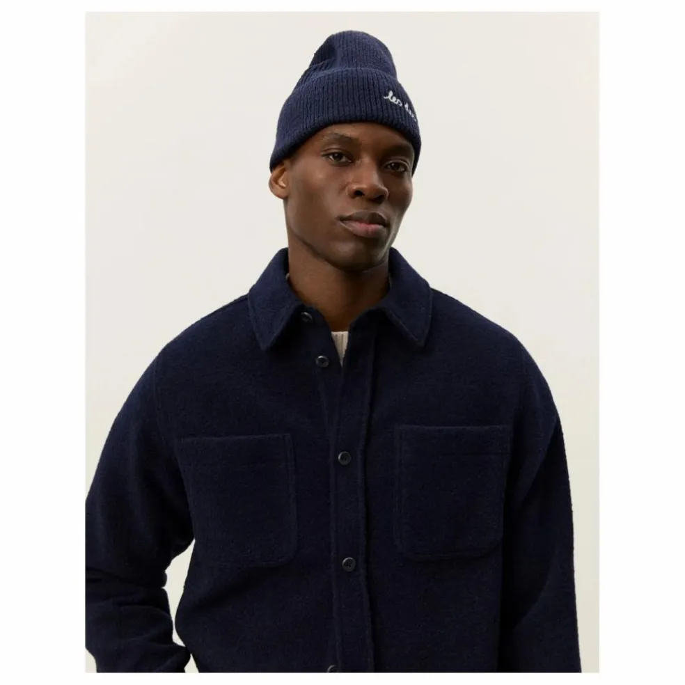 Surchemise Bouclée Lennon | Bleu foncé